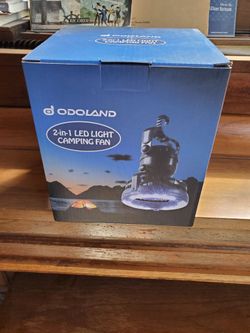 Camping 2 in one Fan/Light. NEW