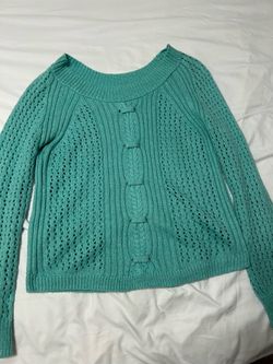 Light sea green sweater