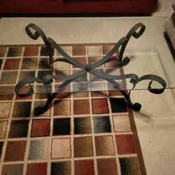 Coffee & Side Glass Table Set