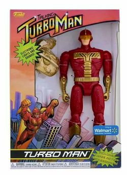 TURBO MAN EXCLUSIVE FIGURE NIB IN HAND
