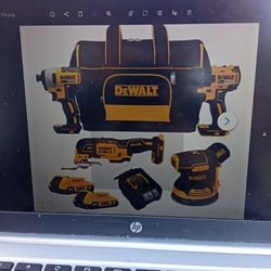 Dewalt 20V MAX 4-TOOL COMBO KIT
