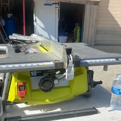 10” Ryobi Table Saw 
