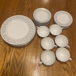 26 Piece Antique China Set (imperial china 5671 whitney)