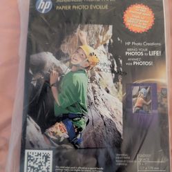 New HP advance photo paper pack