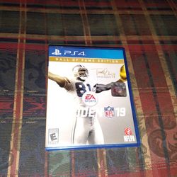 Madden NFL 19 Hall of Fame Edition PlayStation 4 PS4 2018 video game