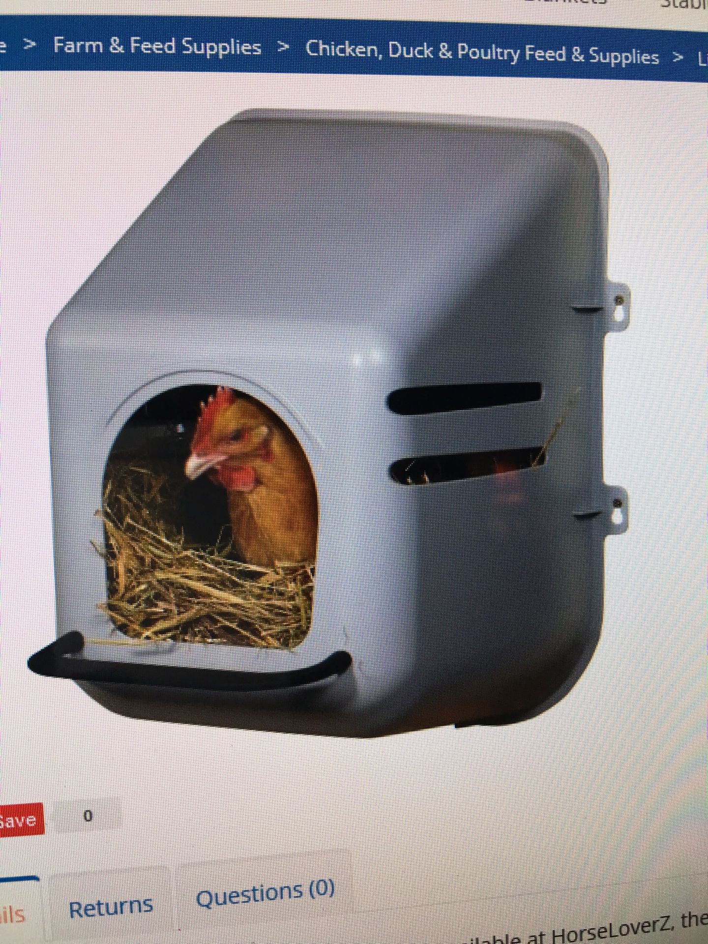 Chicken nesting boxes