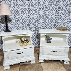 BEAUTIFULLY REFINISHED VINTAGE SIDE TABLES!