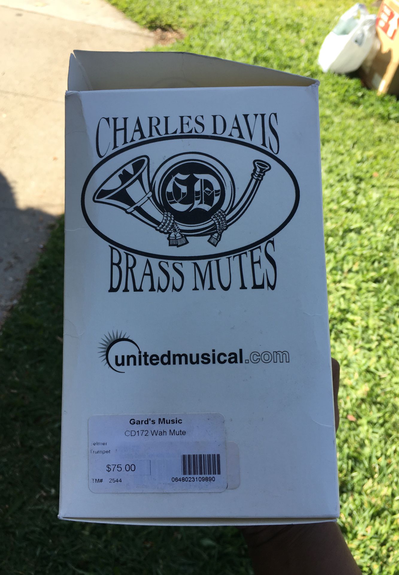 Trumpet Mute From Charles Davis