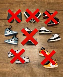 Jordan Retro 11’s and  1’s Toddler Kids 8C 2 Pairs