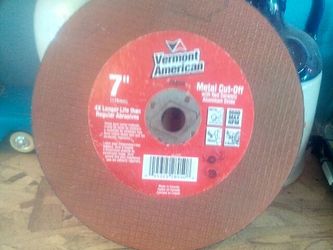 7" metal cuttoff wheel