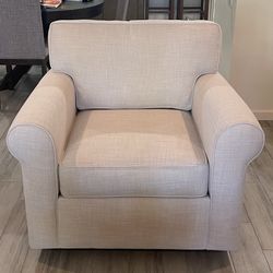 Living Spaces Swivel Chair