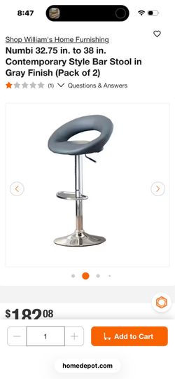 Bar stool set