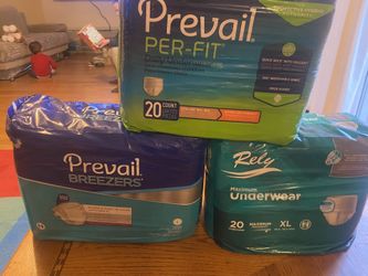 Adults Diapers M,L,XL $5 Per Packeges 