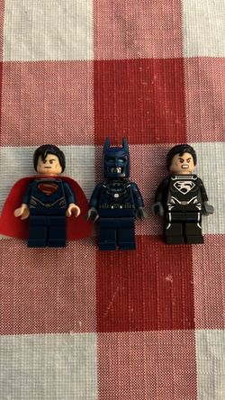 LEGO DC Superheroes Minifigures Lot of 3