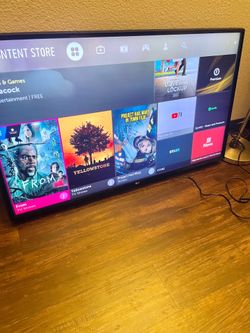 43”LG webOS HD 1080p Smart tv