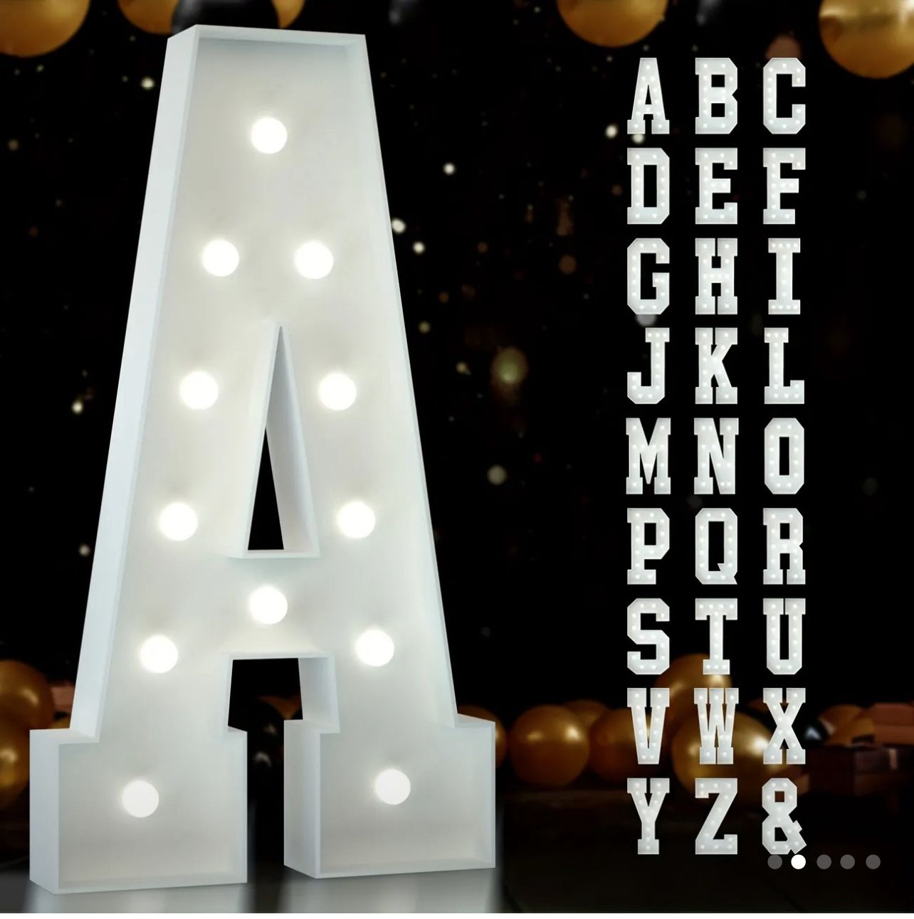 Party 4FT Letter
