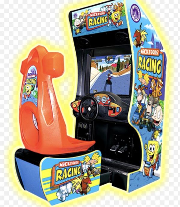 nicktoon racing arcade machine