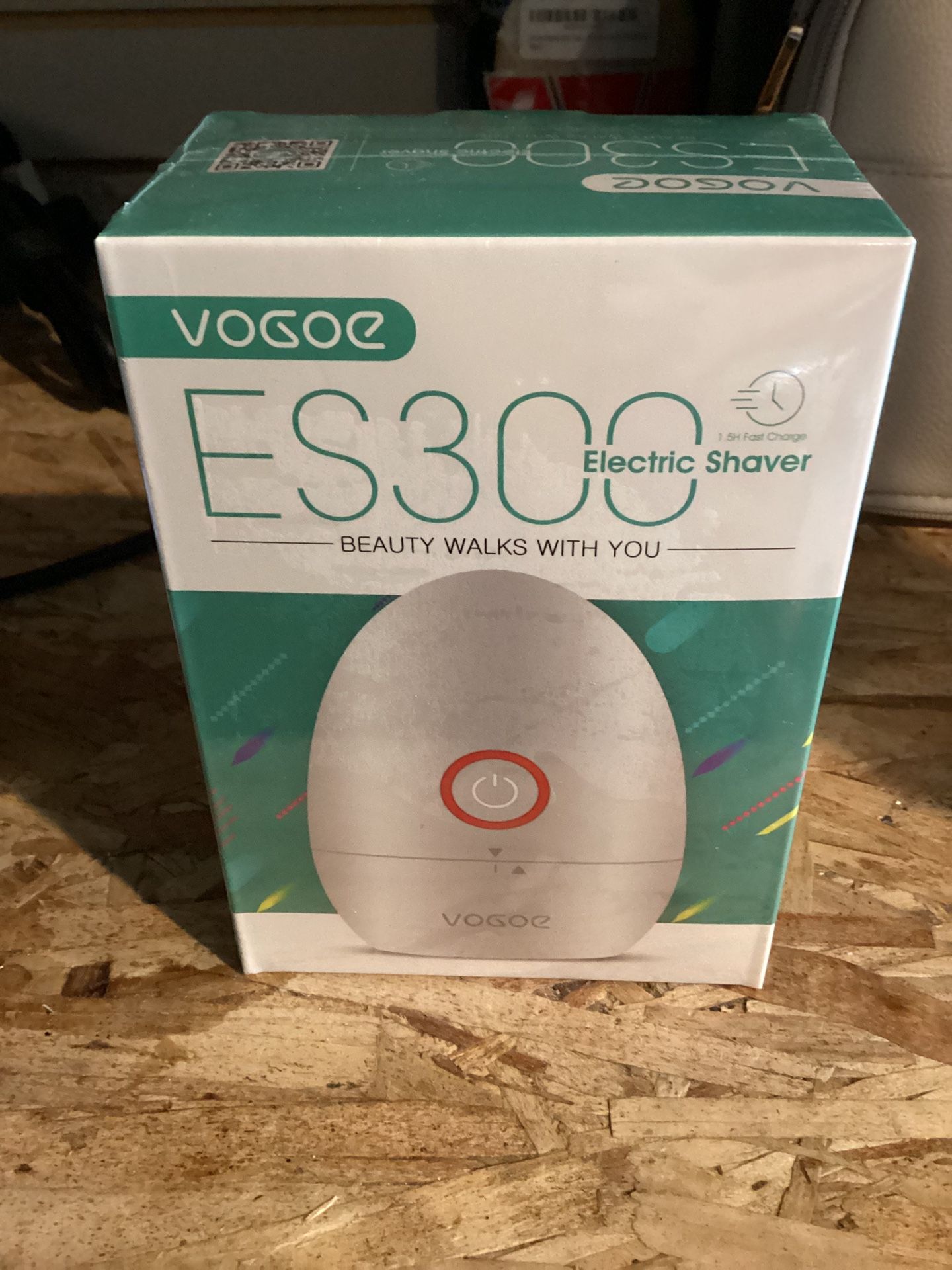 Vogoe ES300 Electric Shaver ~ Full Body Grooming Egg ~ Safe Wet Or Dry