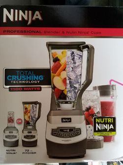 Ninja Professional blender BL 621 for Sale in Stockton CA OfferUp