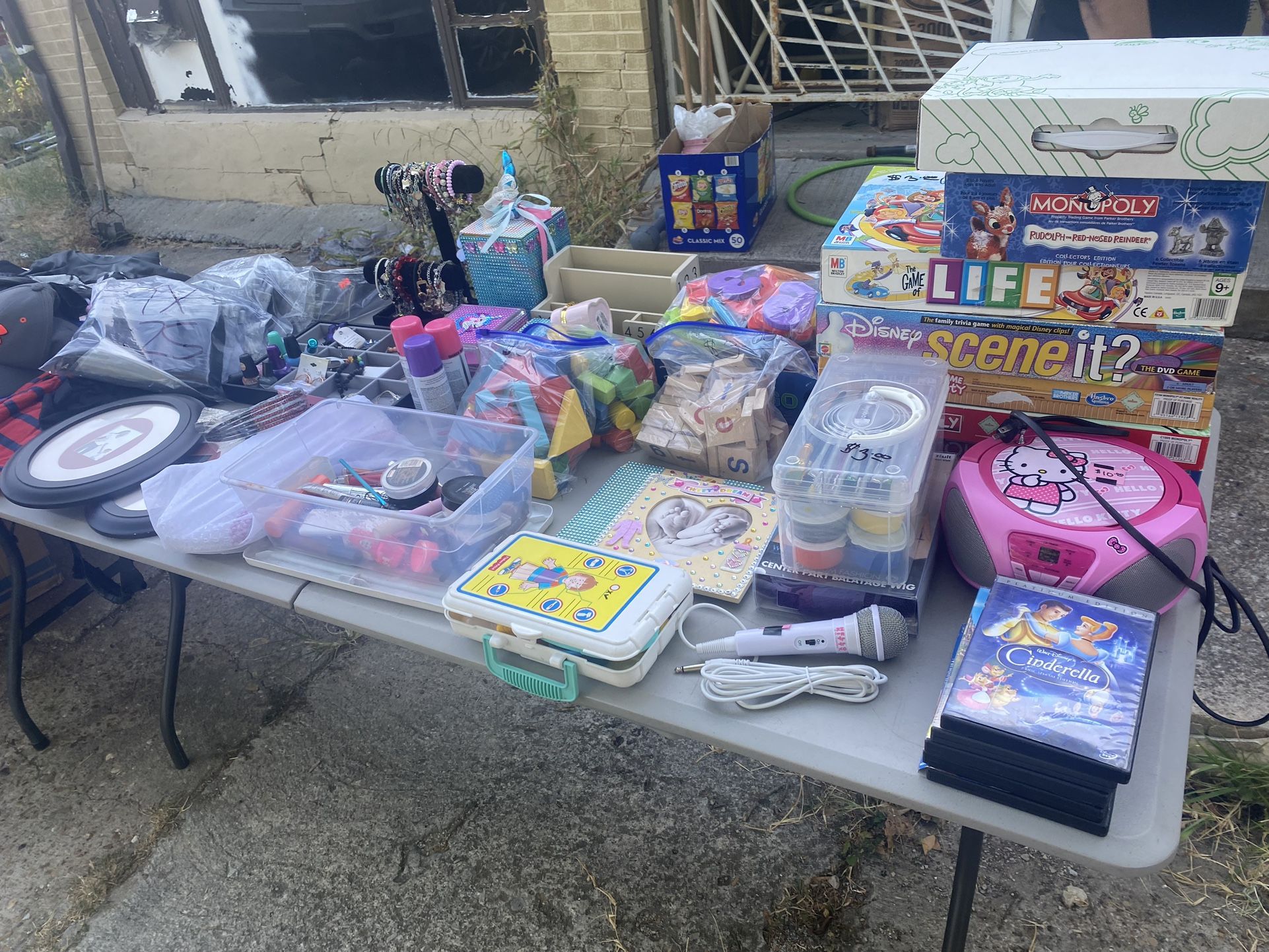 Clothing And Various Items