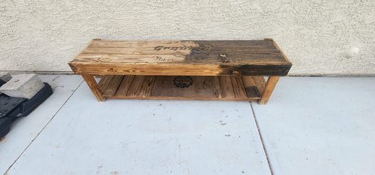 Outdoor bench