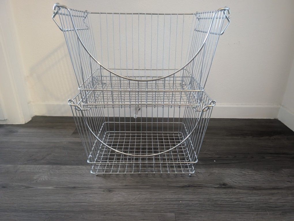 Stackable Wire Shelves