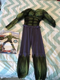 Incredible Hulk costume, size 10-12