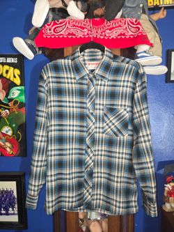 Vintage McGregor 70s-80s plaid shirt.