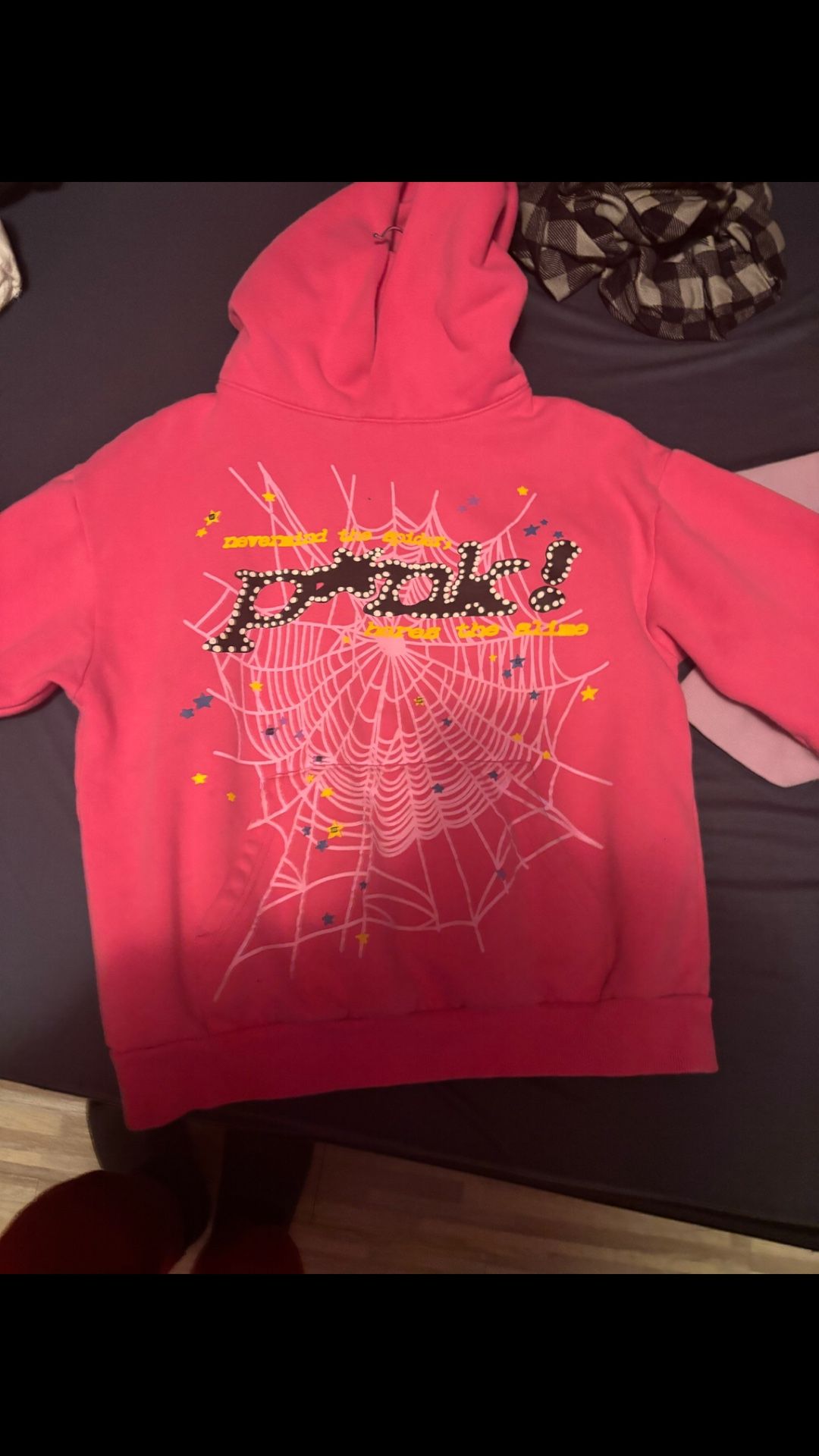 Pink Sp5der Hoodie