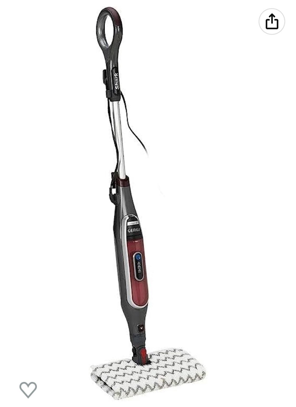 Shark S5003D Genius Hard Floor Cleaning System Pocket Steam Mop