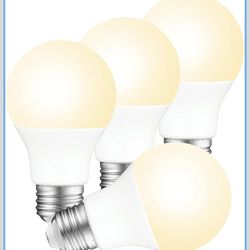 A19 LED Light Bulbs, 60W Equivalent Soft White 2700K, 750 Lumens Non-Dimmable LED Bulbs, Efficient 8.5W, 10000 Hours Long-Lasting E26 Base Bulbs for B