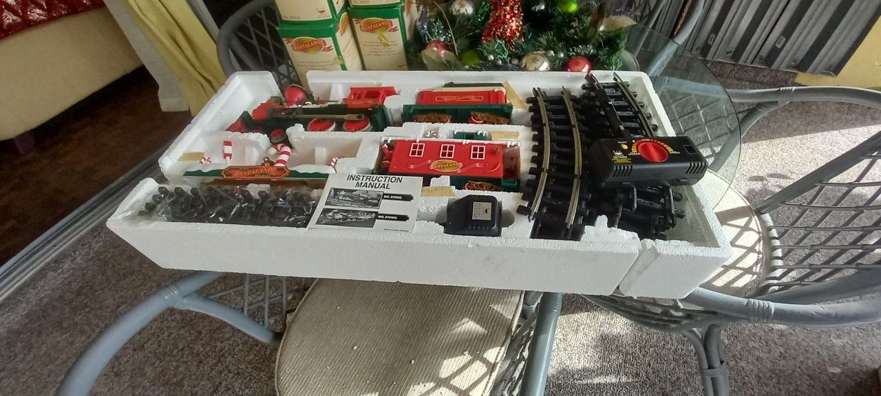 Santa Land Train Set