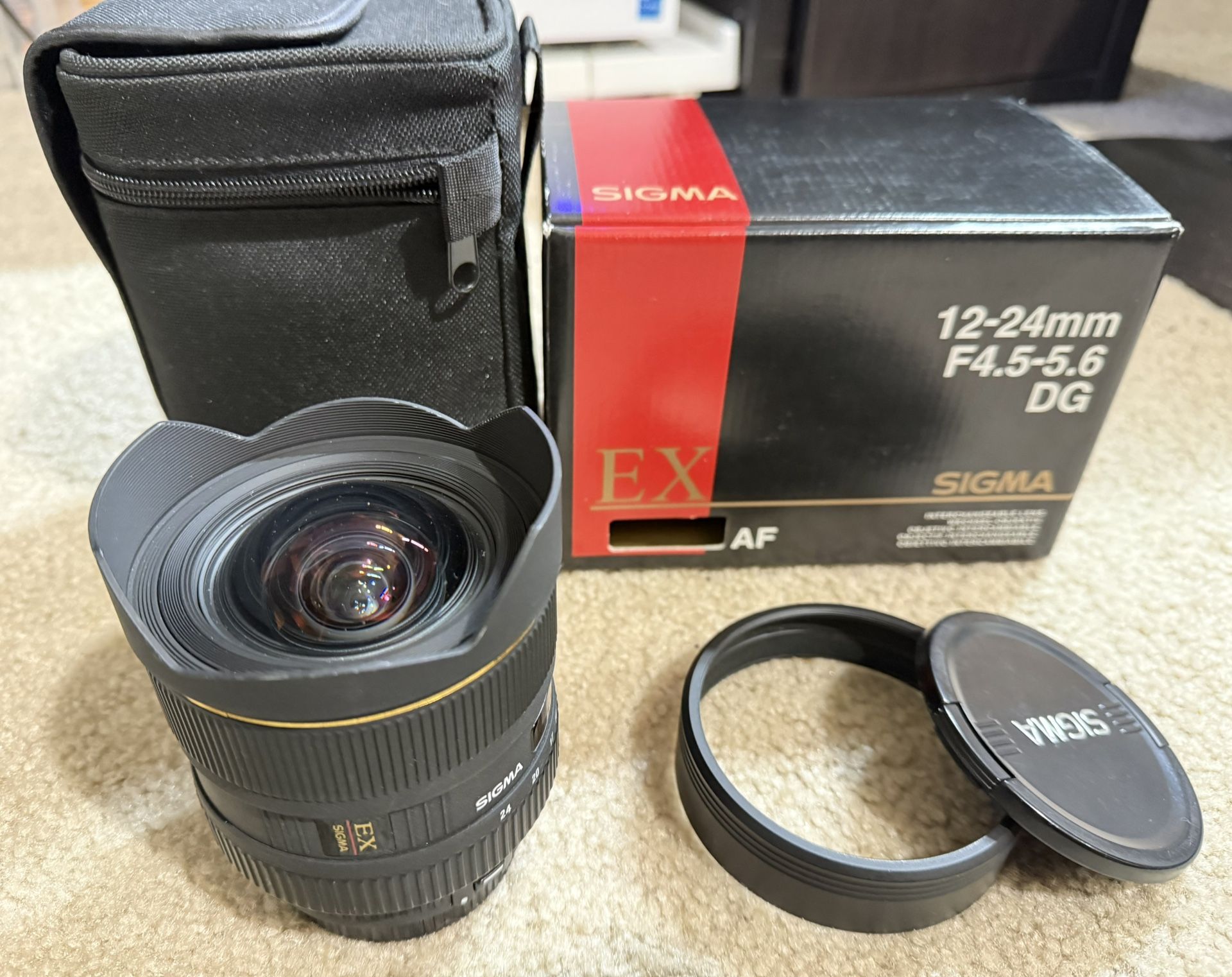 Sigma 12-24mm F4.5-5.6 DG EX AF for Canon