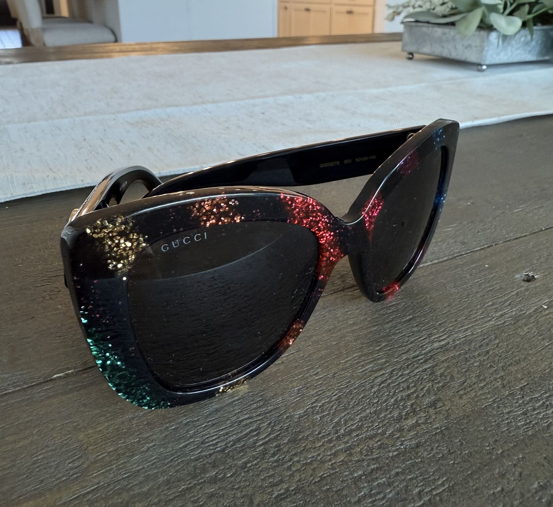Gucci Rainbow Glitter Sunglasses