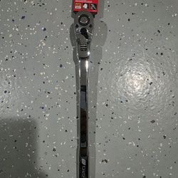 CRAFTSMAN 72 -Tooth 1/2-in Drive Full polish Handle Flexible Head Ratchet