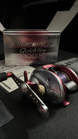 SHIMANO BIOCRAFT Quick Fire 301XH Left Hand Fishing Reel
