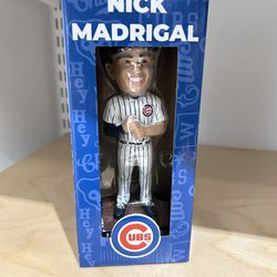 Chicago Cubs Nick Madrigal Bobblehead