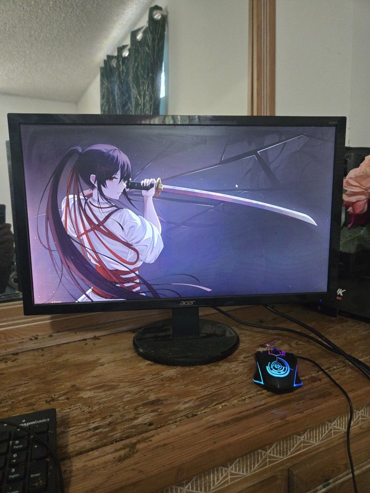 ACER 1920x1080 Computer Monitor W/ CABLES