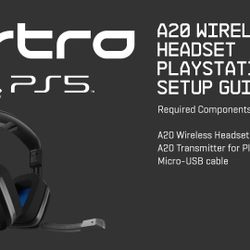 Astro a20 Headphones (Wireless) 