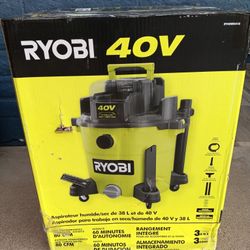 VACUUM RYOBI 40V TOOL ONLY 