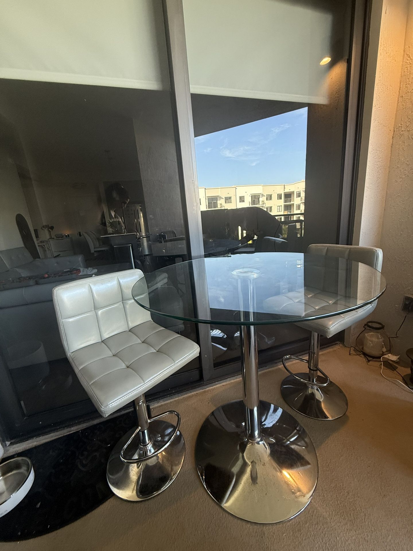Bar Table And 2 Bar Stools For Sale