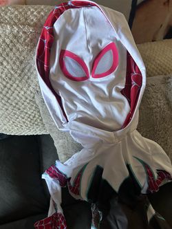 New size 7 girl spider man suit