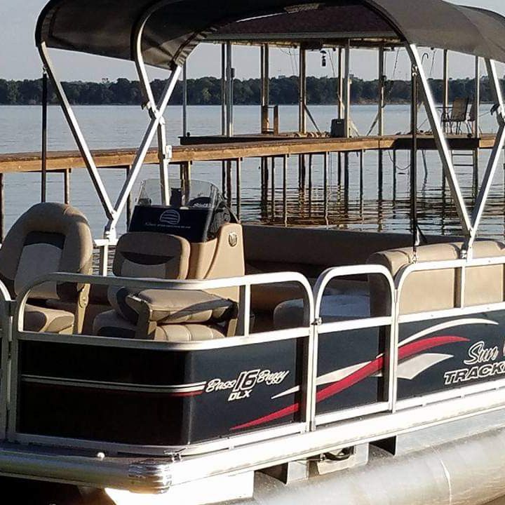 2016 Bass Buggy 16 DLX Pontoon Boat Lake Ready!