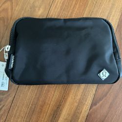 Brand New Black Lululemon Belt Bag 