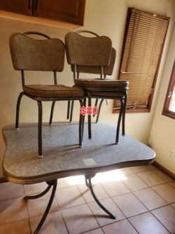 Vintage Table and chairs
