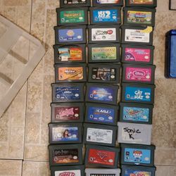 Gameboy Advance Sp And Games 