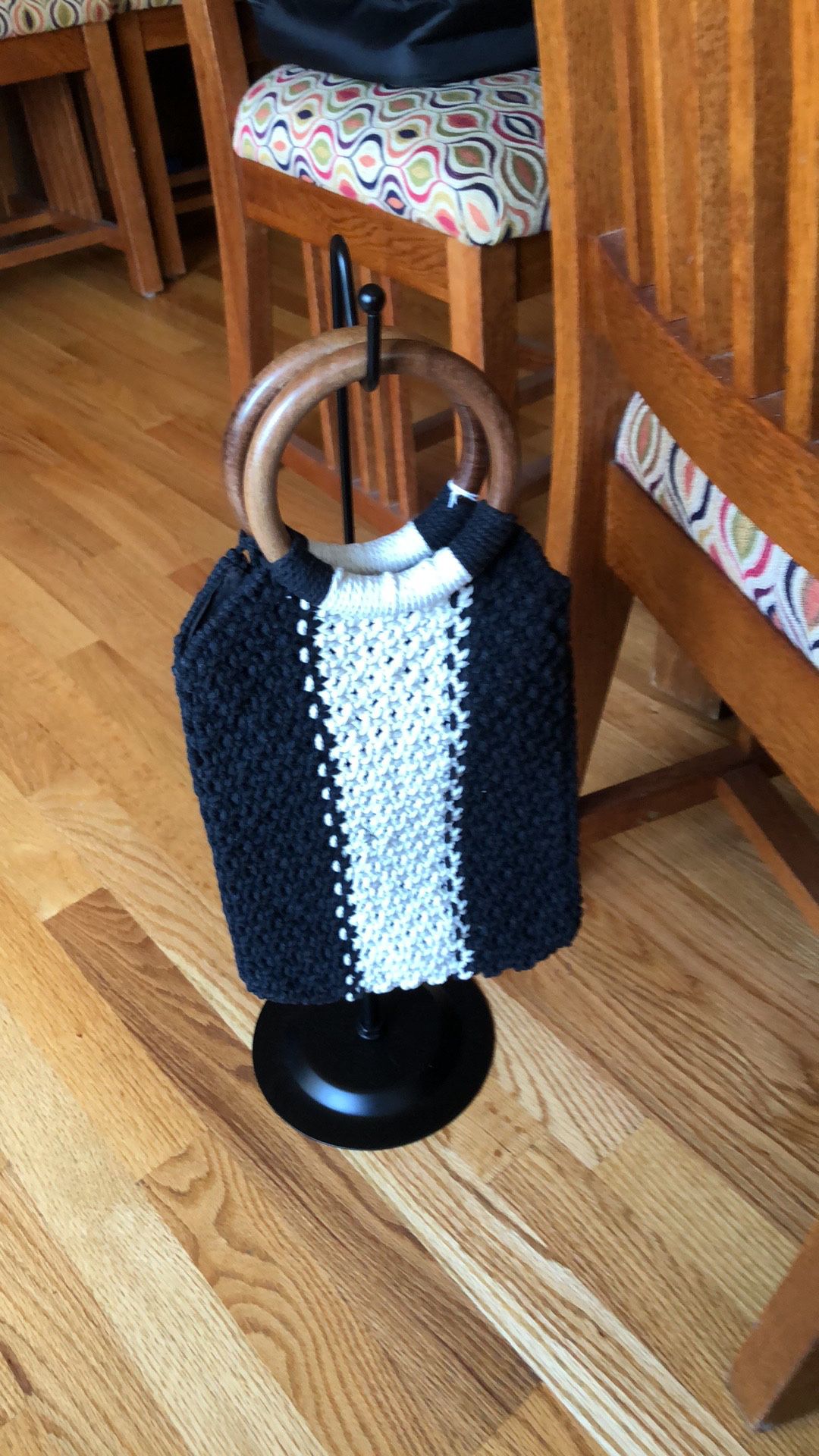 LAUDE Crochet Handbag