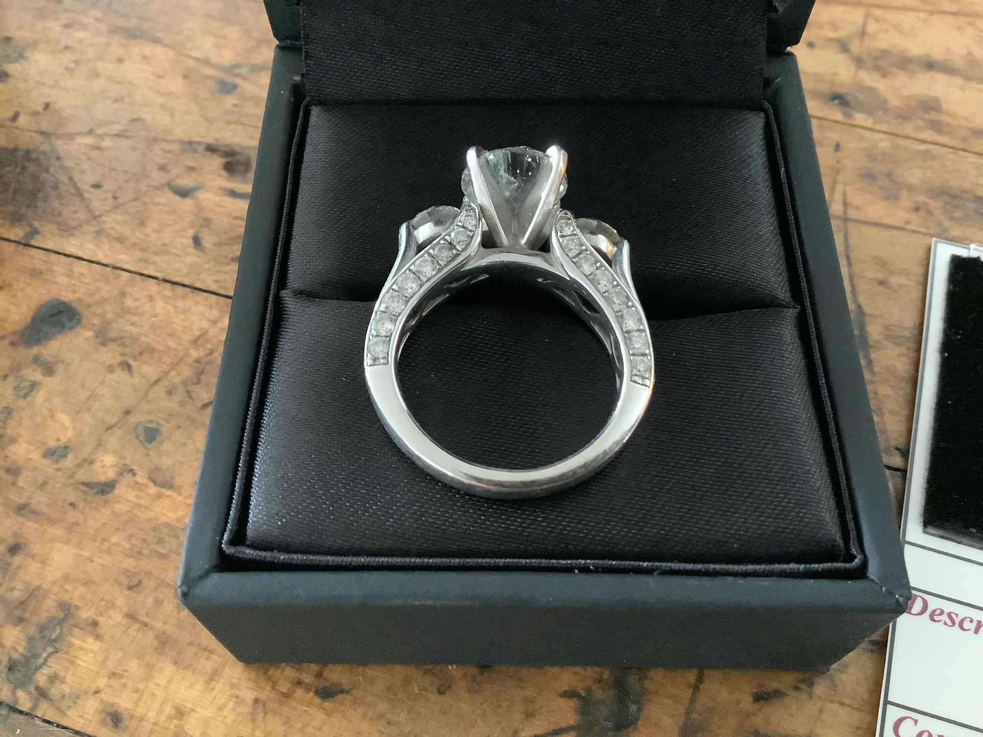 Like New 2.53 Carat Diamond Wedding Ring