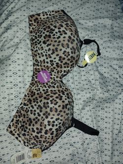 Women's Cheetah Print Wireless Bra