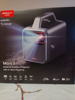 Nebula Mars 3 Portable Projector Brand New